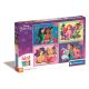 Disney Princess 4 in 1 Puzzle Clementoni