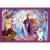 Disney Frozen Echoes 4-in-1 puzzle Clementoni