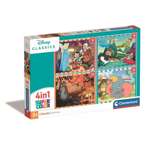 Disney Classics 4 in 1 puzzle Clementoni