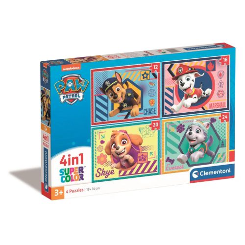 Paw Patrol 4 in 1 puzzle Clementoni