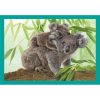 Animals Baby Cuddles 4-in-1 Puzzle Clementoni