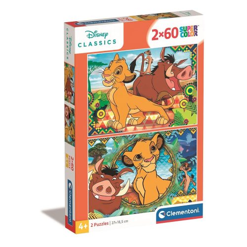 Disney The Lion King Heir to the Throne 2x60 piece Clementoni puzzle