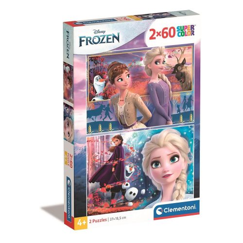 Disney Frozen Wind 2x60 piece puzzle Clementoni