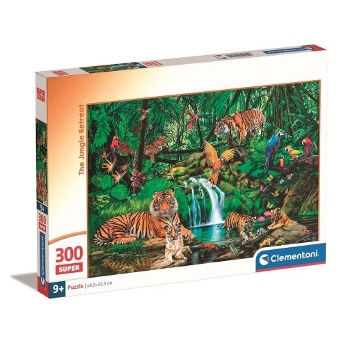 Animals Jungle Retreat 300-piece puzzle Clementoni