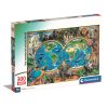 Animals Wonderful World Animal World 300-piece Puzzle Clementoni