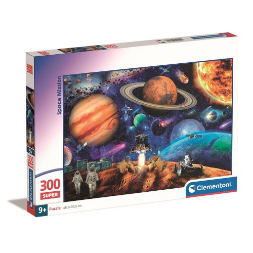 Space Space Mission Planets 300-piece puzzle Clementoni