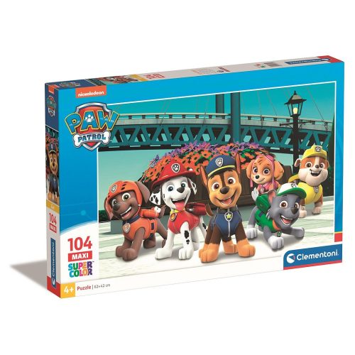 Paw Patrol Adventure Bay 104 pcs maxi puzzle Clementoni