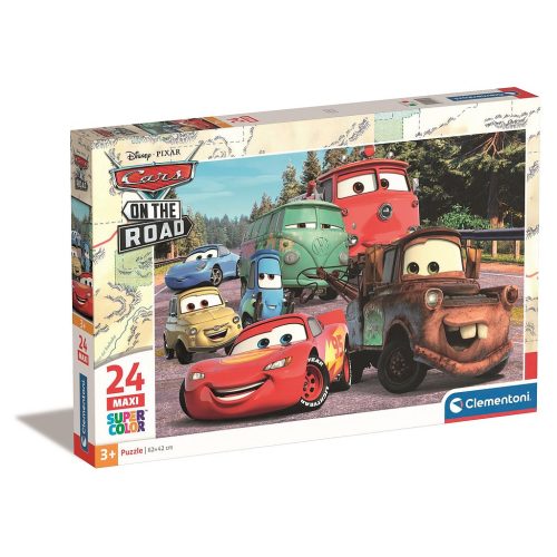 Disney Cars Road Trip 24-piece Clementoni maxi puzzle