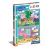 Peppa Pig Dragon 2x20 piece puzzle Clementoni