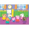 Peppa Pig Picnic and School 2x60 pieces puzzle Clementoni