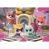 Cat Power Super Kitties 2x20 pcs puzzle Clementoni