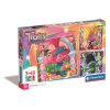 Trolls Band Together 3x48 piece puzzle Clementoni