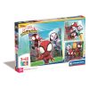 Spiderman Spidey 3x48 pcs puzzle Clementoni