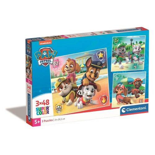 Paw Patrol Patches 3x48 piece Clementoni puzzle