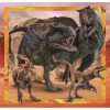 Jurassic World Allosaurus 3x48 piece puzzle Clementoni