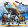 Jurassic World Allosaurus 3x48 piece puzzle Clementoni