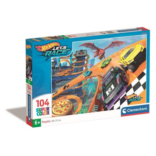 Hot Wheels Ultimate Dragon 104-piece puzzle Clementoni