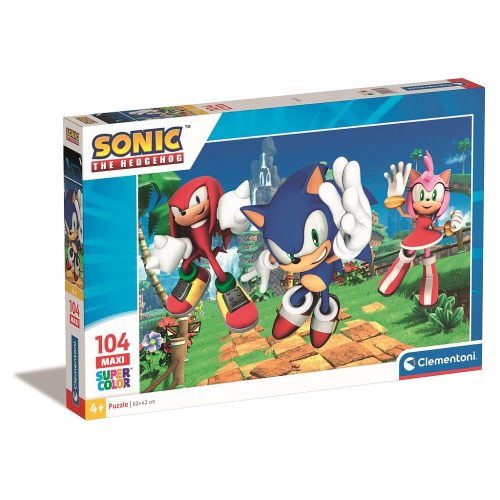 Sonic the Hedgehog Amy Rose 104 Clementoni maxi puzzle