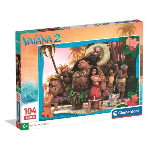 Disney Vaiana New Story Begins 104-piece Clementoni puzzle