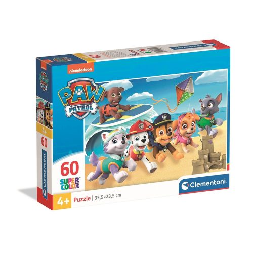 Paw Patrol Sandcastle 60-piece puzzle Clementoni