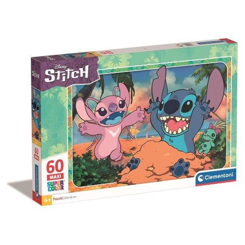 Disney Lilo and Stitch Sand 60-piece maxi puzzle Clementoni