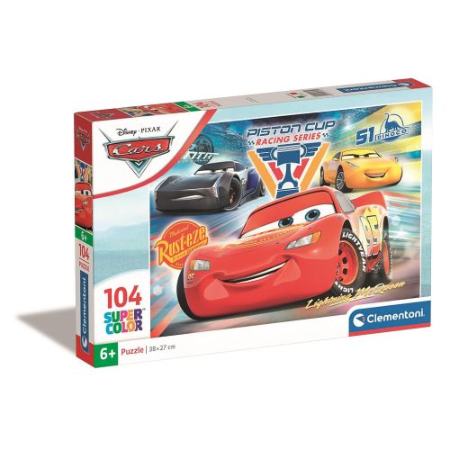 Disney Cars Piston Cup 104-piece puzzle Clementoni