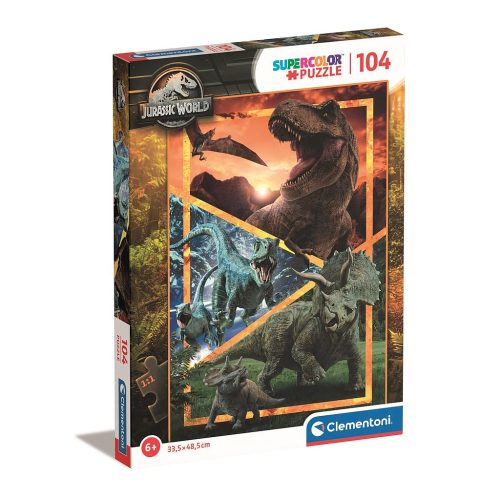 Jurassic World Beasts of the Past 104-piece jigsaw puzzle Clementoni