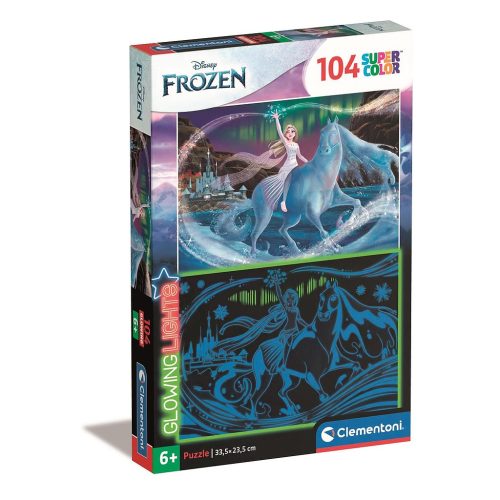 Disney Frozen Nokk 104-piece glow-in-the-dark puzzle Clementoni