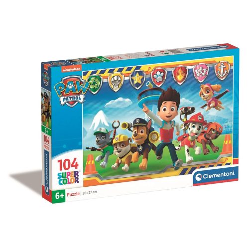 Paw Patrol Pins 104 piece Clementoni puzzle