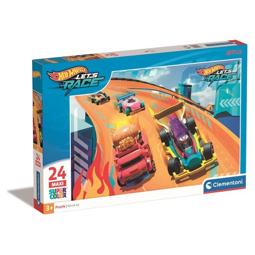 Hot Wheels Fire Track 24-piece maxi puzzle Clementoni