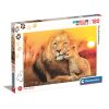 Animals Lion Unexpected Hug 180-piece Puzzle Clementoni