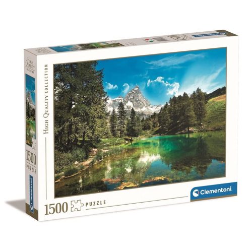 Cities Blue Lake New Zealand 1500-piece puzzle Clementoni