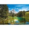 Cities Blue Lake New Zealand 1500-piece puzzle Clementoni