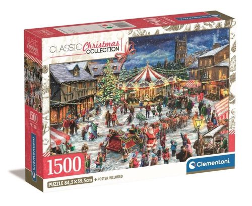 Christmas Fair i 1500 piece puzzle Clementoni