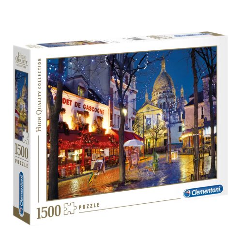 Cities Montmarte Paris 1500-piece puzzle Clementoni