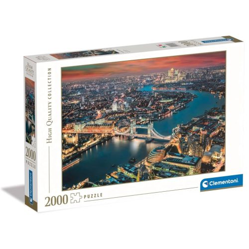 Cities Aerial View London 2000-piece puzzle Clementoni