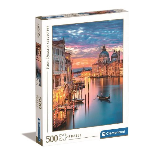 Cities Lighting Venice 500 piece puzzle Clementoni