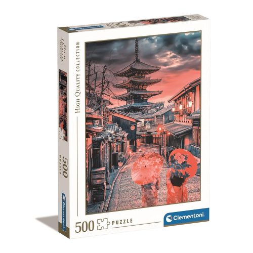 Cities Evening in Kyoto Japanese 500-piece puzzle Clementoni