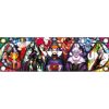 Disney Villains Stained Glass 1000-piece panorama puzzle Clementoni