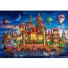 Cities Downtown Fairy Town 1000-piece puzzle Clementoni