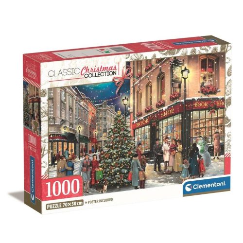 Christmas Stroll i 1000-piece puzzle Clementoni