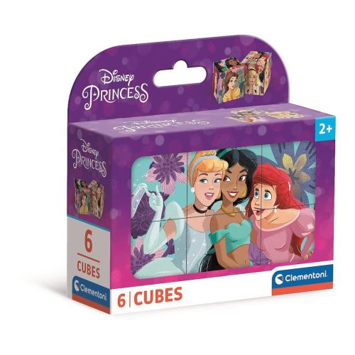 Disney Princess Bonding storybook cube set of 6 Clementoni