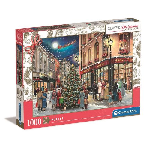 Christmas Stroll i 1000-piece puzzle Clementoni