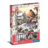 Christmas Robin and Holly 1000-piece Puzzle Clementoni