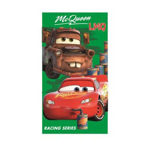 Disney Cars Green Rust-eze hand towel, face towel, towel 35x65cm