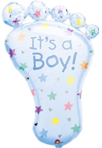 Baby Baby Boy Boy foil balloon 82 cm