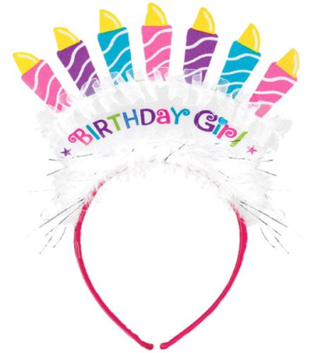 Happy Birthday Birthday Girl Headband 13.5 cm