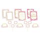 Colour Table Mini Decoration Set 12 pcs