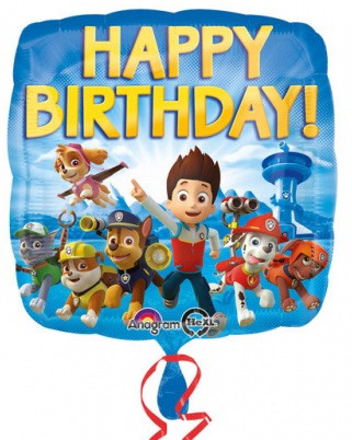 Paw Patrol Gang foil balloon 43 cm