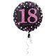 Happy Birthday Pink Happy Birthday 18 foil balloon 43 cm